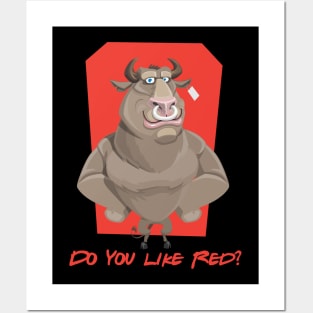 Cute Bull Posters and Art